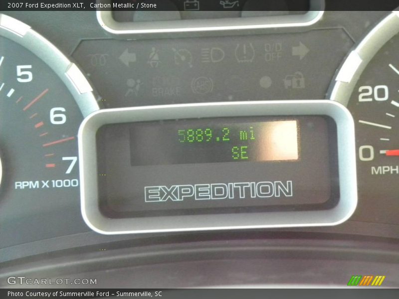 Carbon Metallic / Stone 2007 Ford Expedition XLT