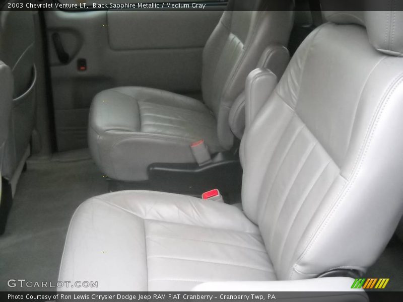 Black Sapphire Metallic / Medium Gray 2003 Chevrolet Venture LT