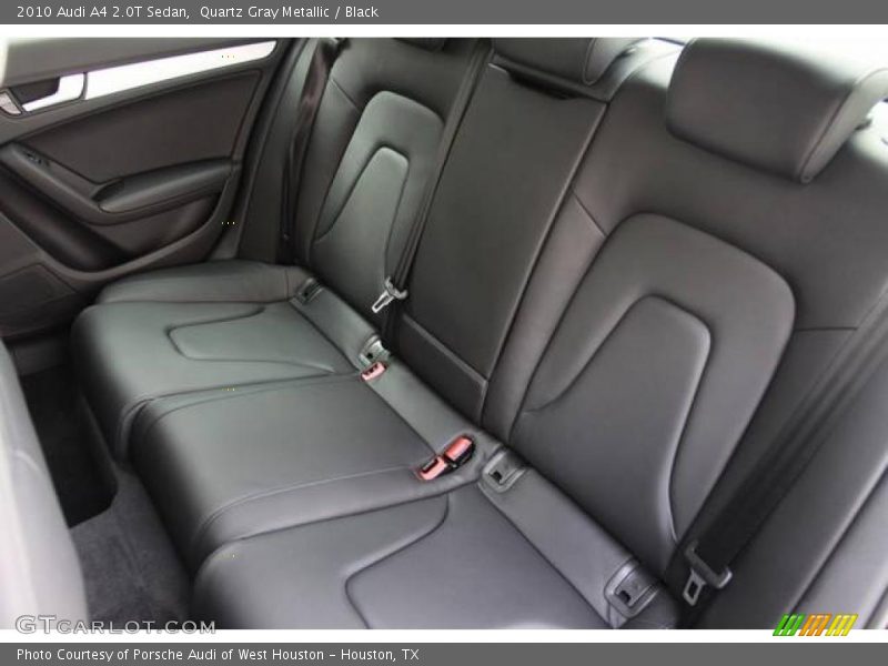 Quartz Gray Metallic / Black 2010 Audi A4 2.0T Sedan