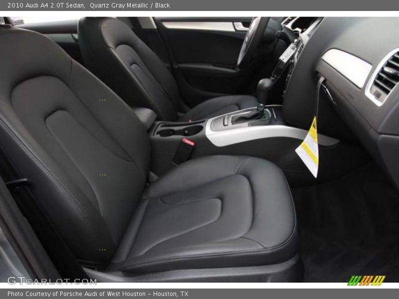 Quartz Gray Metallic / Black 2010 Audi A4 2.0T Sedan
