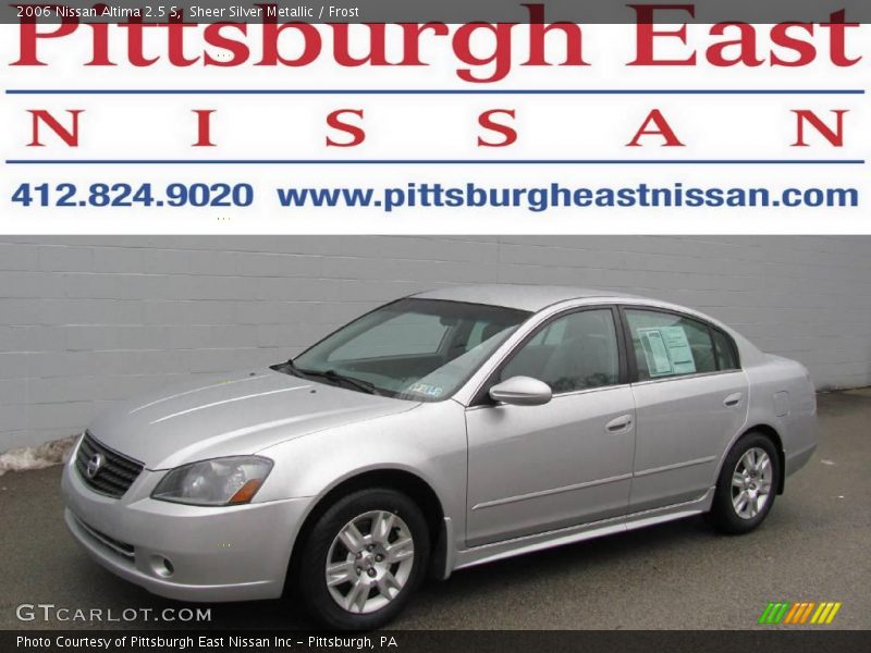 Sheer Silver Metallic / Frost 2006 Nissan Altima 2.5 S