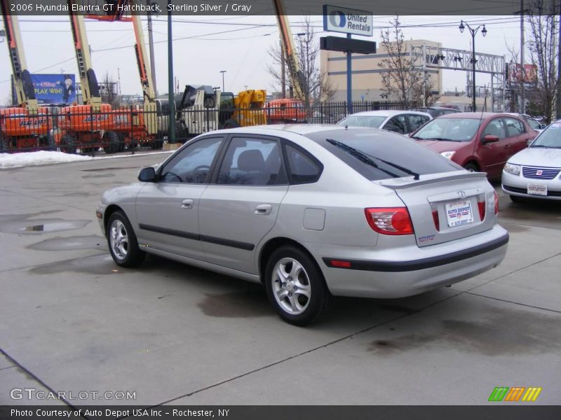 Sterling Silver / Gray 2006 Hyundai Elantra GT Hatchback