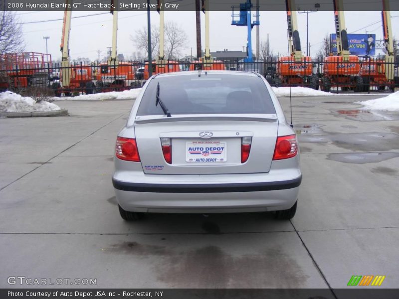 Sterling Silver / Gray 2006 Hyundai Elantra GT Hatchback
