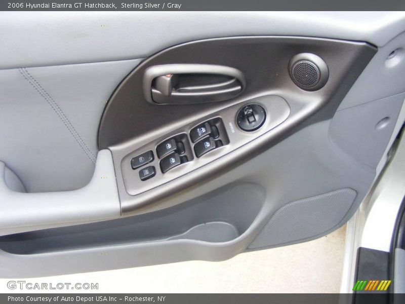Sterling Silver / Gray 2006 Hyundai Elantra GT Hatchback