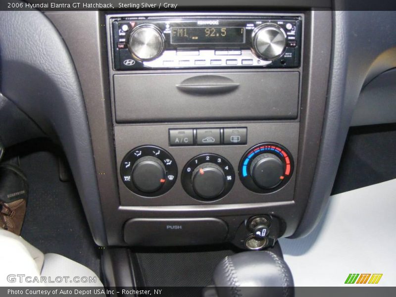 Sterling Silver / Gray 2006 Hyundai Elantra GT Hatchback