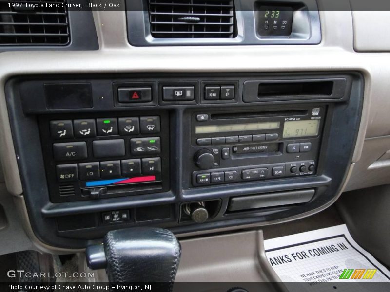 Black / Oak 1997 Toyota Land Cruiser