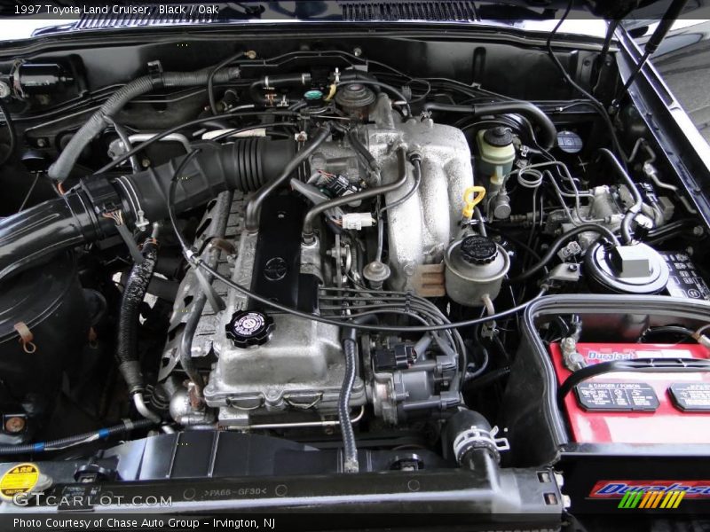 Black / Oak 1997 Toyota Land Cruiser