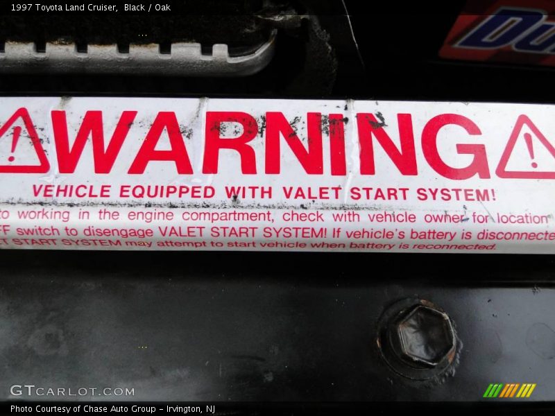 Black / Oak 1997 Toyota Land Cruiser