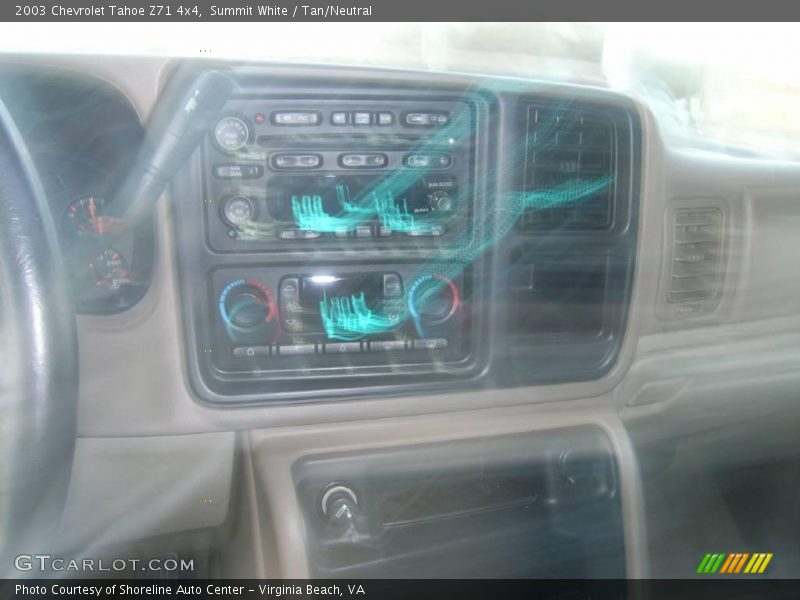 Summit White / Tan/Neutral 2003 Chevrolet Tahoe Z71 4x4