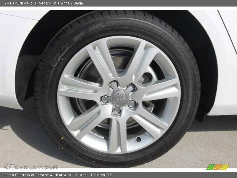 Ibis White / Beige 2010 Audi A4 2.0T Sedan