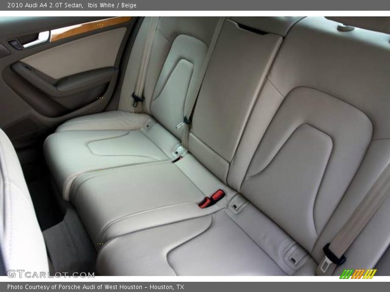 Ibis White / Beige 2010 Audi A4 2.0T Sedan