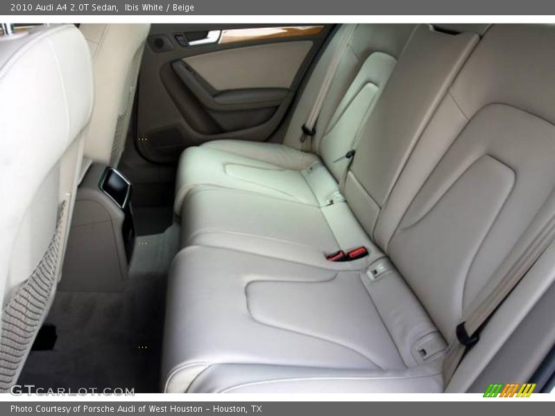 Ibis White / Beige 2010 Audi A4 2.0T Sedan