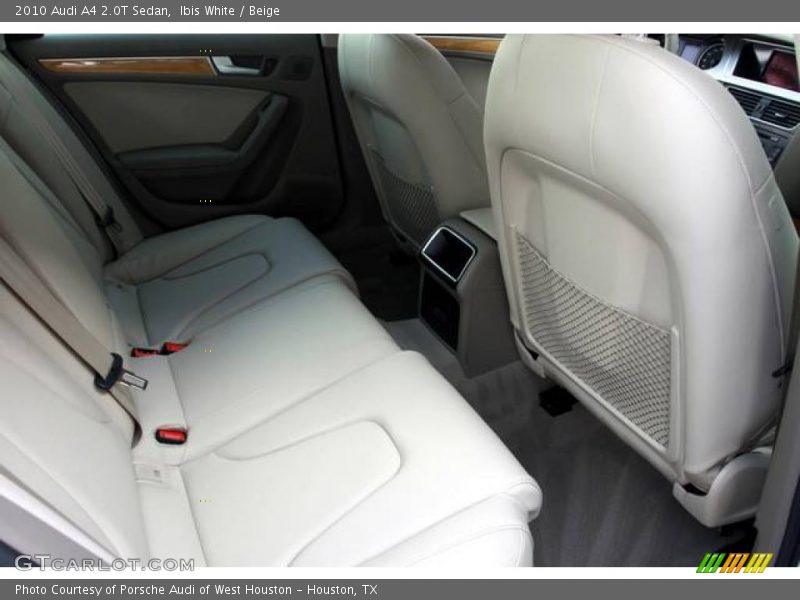 Ibis White / Beige 2010 Audi A4 2.0T Sedan