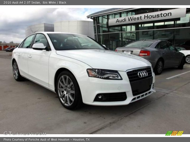 Ibis White / Black 2010 Audi A4 2.0T Sedan