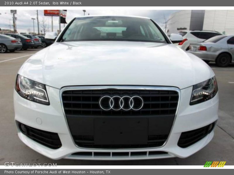 Ibis White / Black 2010 Audi A4 2.0T Sedan