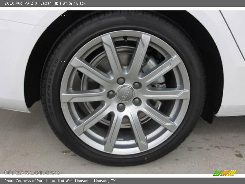 Ibis White / Black 2010 Audi A4 2.0T Sedan