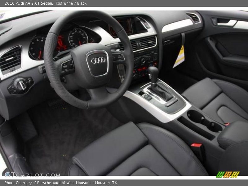 Ibis White / Black 2010 Audi A4 2.0T Sedan