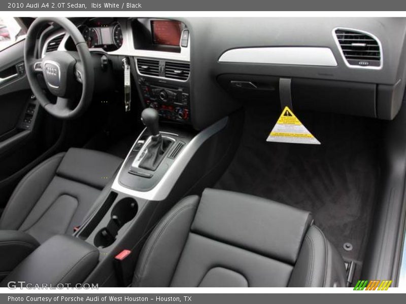 Ibis White / Black 2010 Audi A4 2.0T Sedan