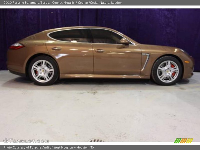Cognac Metallic / Cognac/Cedar Natural Leather 2010 Porsche Panamera Turbo