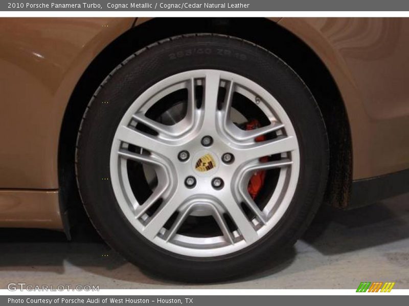 Cognac Metallic / Cognac/Cedar Natural Leather 2010 Porsche Panamera Turbo