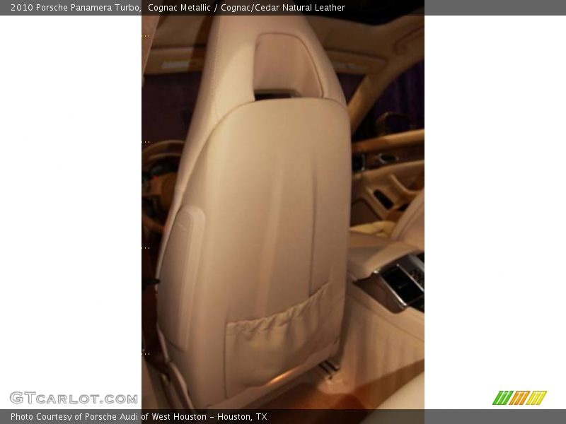 Cognac Metallic / Cognac/Cedar Natural Leather 2010 Porsche Panamera Turbo