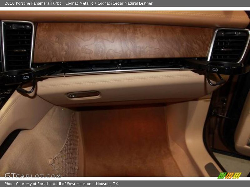 Cognac Metallic / Cognac/Cedar Natural Leather 2010 Porsche Panamera Turbo