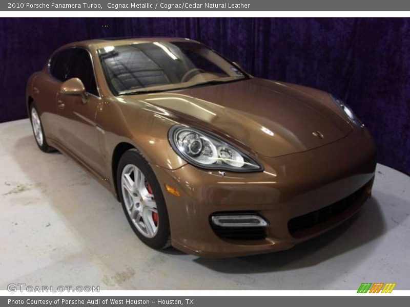 Cognac Metallic / Cognac/Cedar Natural Leather 2010 Porsche Panamera Turbo