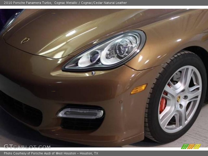 Cognac Metallic / Cognac/Cedar Natural Leather 2010 Porsche Panamera Turbo
