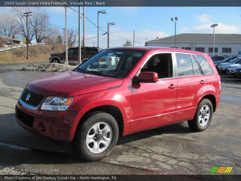 Volcano Red / Black 2009 Suzuki Grand Vitara Premium