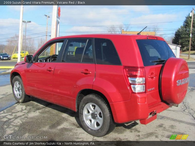 Volcano Red / Black 2009 Suzuki Grand Vitara Premium