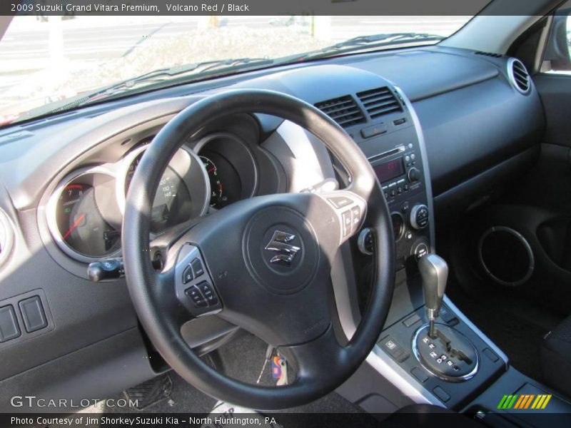 Volcano Red / Black 2009 Suzuki Grand Vitara Premium