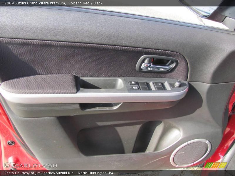 Volcano Red / Black 2009 Suzuki Grand Vitara Premium