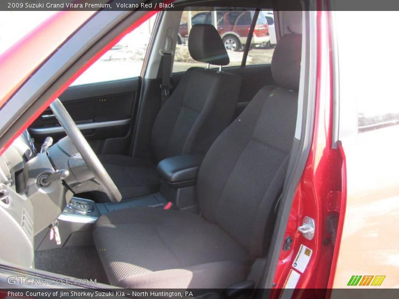 Volcano Red / Black 2009 Suzuki Grand Vitara Premium