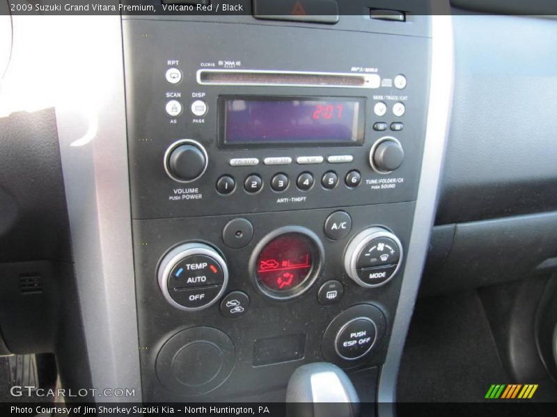 Volcano Red / Black 2009 Suzuki Grand Vitara Premium