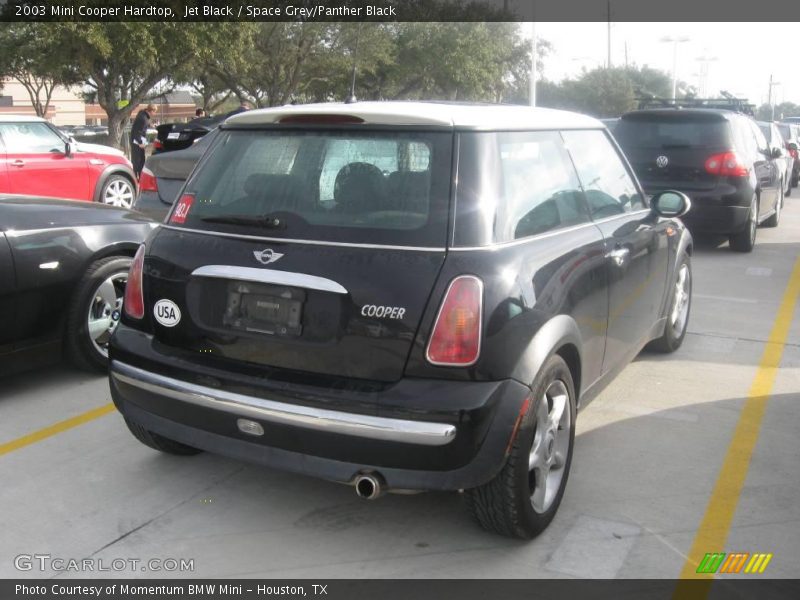 Jet Black / Space Grey/Panther Black 2003 Mini Cooper Hardtop