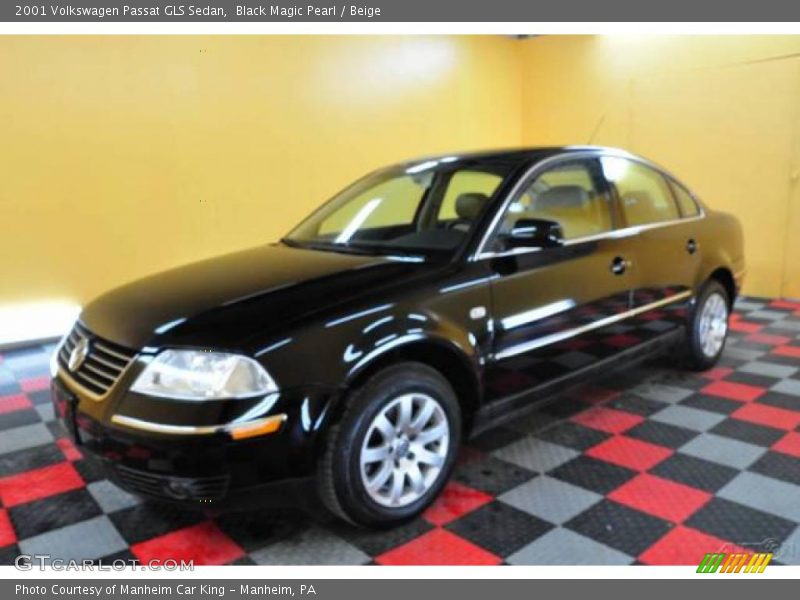 Black Magic Pearl / Beige 2001 Volkswagen Passat GLS Sedan