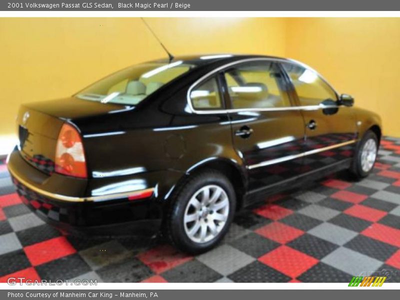 Black Magic Pearl / Beige 2001 Volkswagen Passat GLS Sedan