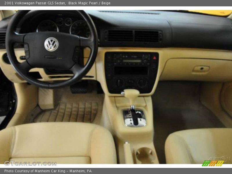 Black Magic Pearl / Beige 2001 Volkswagen Passat GLS Sedan