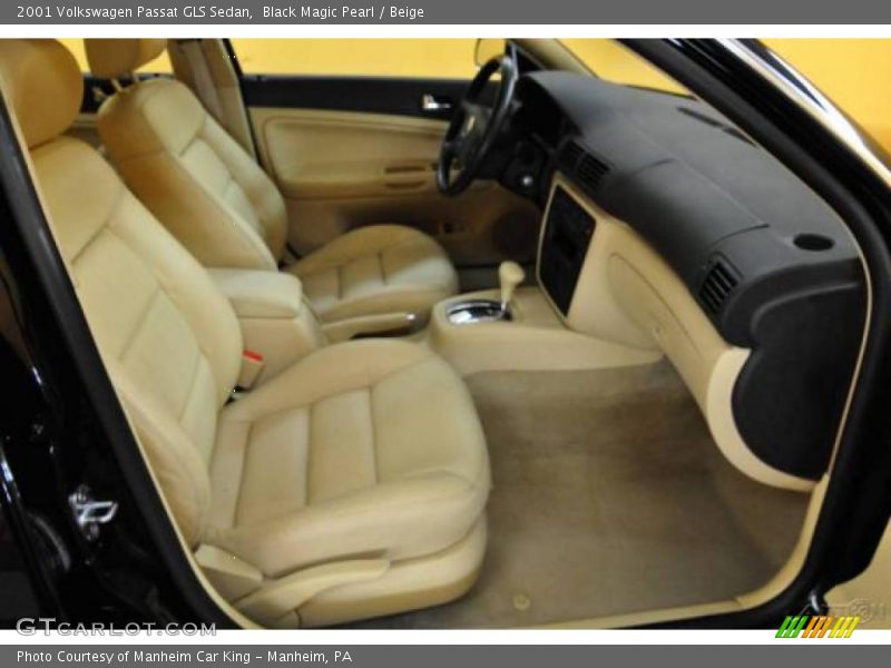 Black Magic Pearl / Beige 2001 Volkswagen Passat GLS Sedan