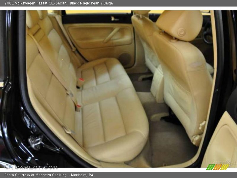Black Magic Pearl / Beige 2001 Volkswagen Passat GLS Sedan
