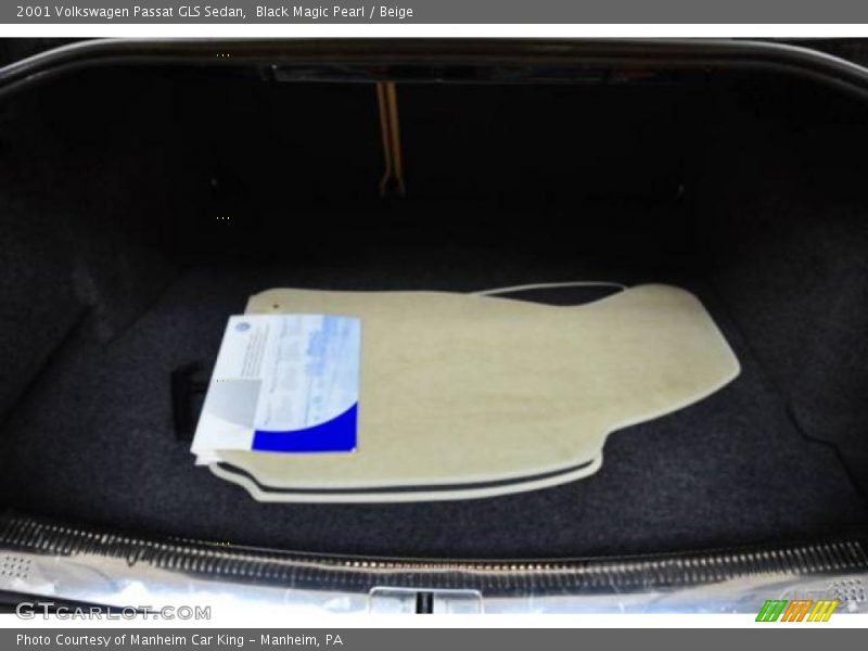 Black Magic Pearl / Beige 2001 Volkswagen Passat GLS Sedan