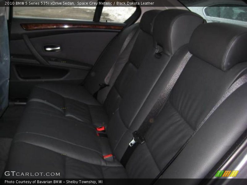 Space Grey Metallic / Black Dakota Leather 2010 BMW 5 Series 535i xDrive Sedan