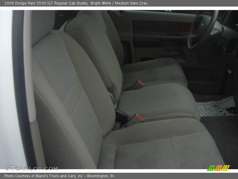 Bright White / Medium Slate Gray 2006 Dodge Ram 3500 SLT Regular Cab Dually