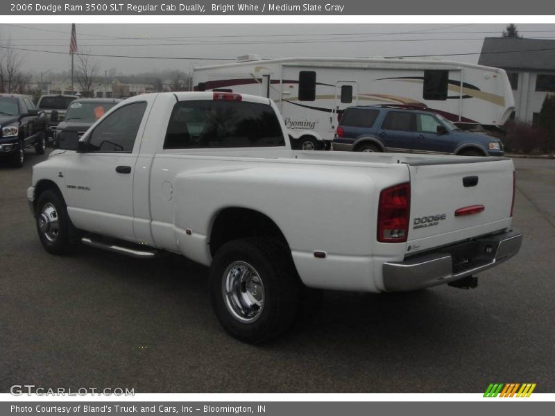 Bright White / Medium Slate Gray 2006 Dodge Ram 3500 SLT Regular Cab Dually