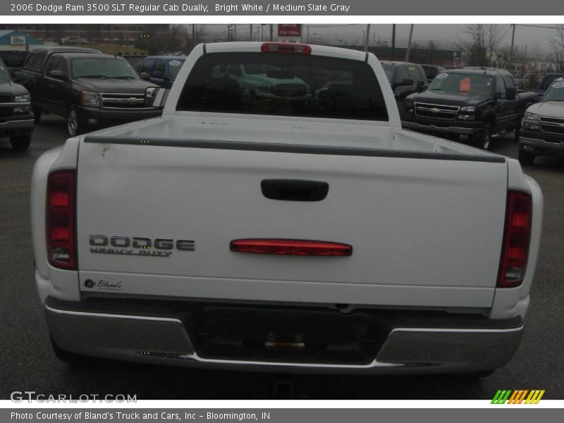 Bright White / Medium Slate Gray 2006 Dodge Ram 3500 SLT Regular Cab Dually