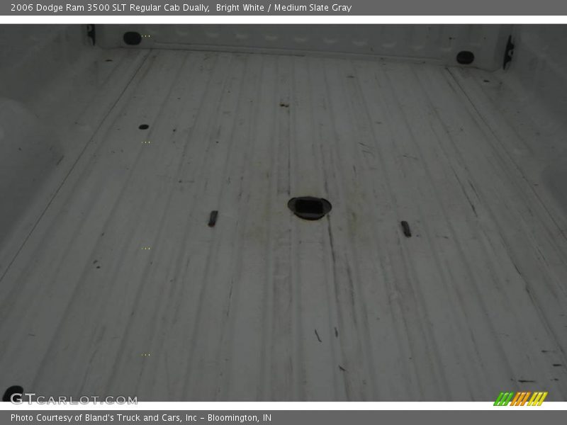 Bright White / Medium Slate Gray 2006 Dodge Ram 3500 SLT Regular Cab Dually