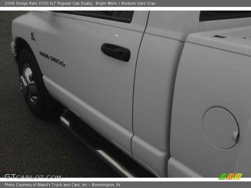 Bright White / Medium Slate Gray 2006 Dodge Ram 3500 SLT Regular Cab Dually