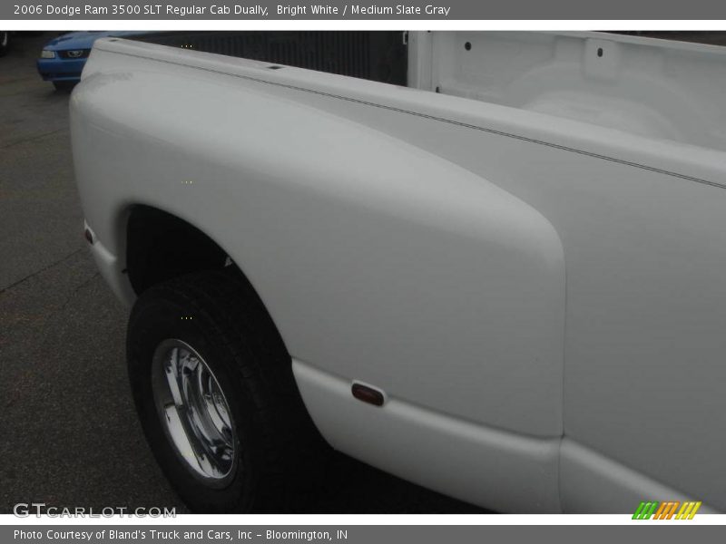 Bright White / Medium Slate Gray 2006 Dodge Ram 3500 SLT Regular Cab Dually