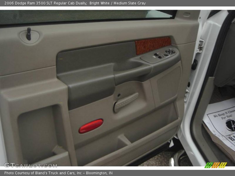 Bright White / Medium Slate Gray 2006 Dodge Ram 3500 SLT Regular Cab Dually