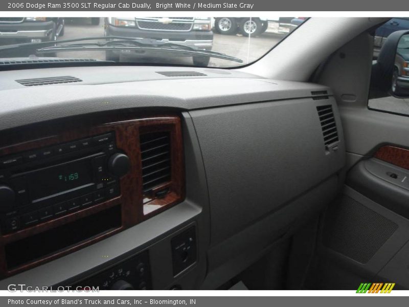 Bright White / Medium Slate Gray 2006 Dodge Ram 3500 SLT Regular Cab Dually